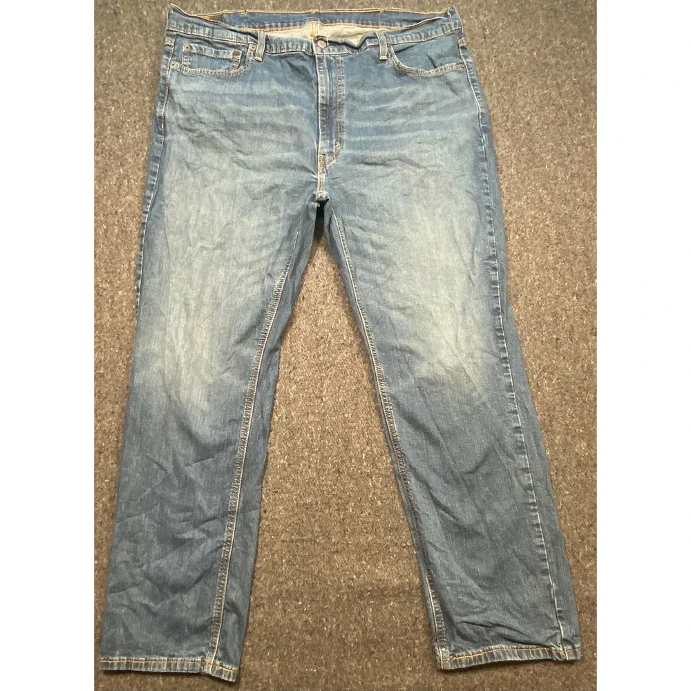 Levi 541 Athletic Taper Jeans 42x32‎ Mens Blue Stretch Denim Medium Wash